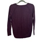 Gap Plum Purple Bella V-Neck Merino Wool Blend Sweater Photo 1