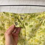 Elevenses Vintage Anthropologie  8 Floral Cotton Cargo Crop Pants Photo 3