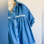 En Saison denim Blue Button Photo 3