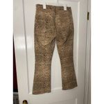 frame denim Le Crop Mini Boot Snake Print Jeans Women's Size 28 Photo 1