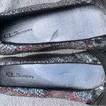 CL by Laundry Size 10 Black and Silver Women's Flats by Laundry Photo 1
