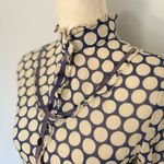 Anthropologie Fumblin Foe Distressed Rustic Polka Dot Ruffle Blouse Size S Multicolor Photo 1