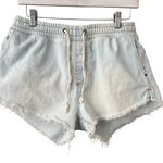 Billabong Cotton Denim Pull On Shorts Acid Blue Large Photo 0