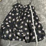 Free People NWT  size small in A Bubble Mini Dress in Black Photo 10