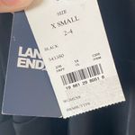 NEW LAND'S END Adjustable Flutter Tankini Top Size XS Black Sporty Modest Photo 4