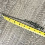 Claires double stranded silver tone black beaded necklace Photo 7