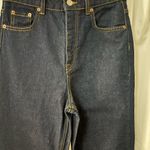 ZARA Dark Blue Straight Leg Jeans Photo 5