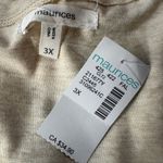 Maurice's Maurice’s 3X-Large T-Shirt Top Fall Vibes Pumpkins V-Neck Stretch Short Sleeves Photo 4