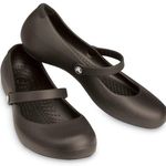 Crocs  Maryjane’s Women’s 10 Brown Alice Work Flats Ballet Comfort Minimalist Photo 0