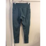 Prana Large L Becksa Legging Blue Ribbed Side pockets Athleisure Photo 4