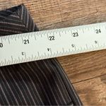 Lane Bryant Pants 22 Black Multicolor Pinstripe Wide Leg Careerwear Trouser Photo 2