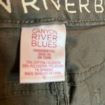 Canyon River Blues  Size 12 Army Green Straight Leg Jeans Photo 5