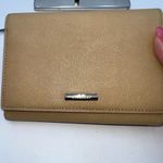 Burberry  Saffiano Leather Snap Front Wallet Photo 1