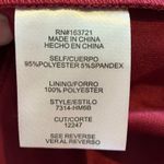 City Studio Women Floral Holiday V Neck Sleeveless Tiered Dress Size 5 Red Black Photo 3