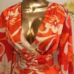 Long sleeve low V neck maxi dress size M Size M Photo 4