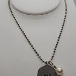 Jewel Kade BYU Necklace Silver Photo 0