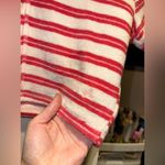 NEW OUT FROM UNDER Airy Terry Cropped Polo Shirt Top In Pink Combo Size XL Photo 4