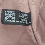 Michael Kors Hyde Large Leather MK Logo Satchel Purse- Beige $628 Photo 7