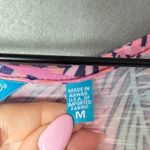 Tori Richard Womens Colorful Tropical Palm Leaf Print Swim Coverup Mini Dress M Pink Size M Photo 7