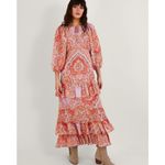 Monsoon NWOT  Laetita Ruffle Tiered Maxi Dress Photo 1