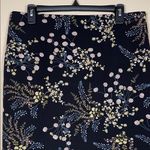 Philosophy  Women’s Floral Print Multicolor Zipper Back Office Pencil Skirt Photo 1