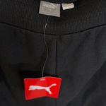 Puma NWT  XL‎ Essential Jersey Knit Cuff Blue Sweatpants Logo Cozy Lounge Summer Photo 4