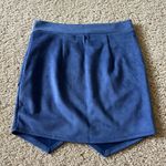 Vestique  velvet blue skirt Photo 2