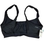 Aerie  Black Scoop Neck Bralette Swim Top Bra Size L Photo 3