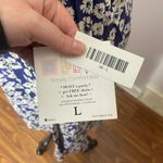 LuLaRoe Jill Skirt- Blue Daisy Design Photo 7