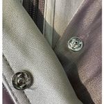 Vintage CACHET Gold Wrap Blouse Shimmer 4 Zip up back Church Event Glam Y2K Photo 6