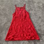Cinema Etoile Red Lace Chemise SIZE M Size M Photo 4