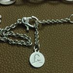 Monet St. Jude Interlocking Rings Chain Necklace Monet Hoop Post Earrings Set Silver Photo 2