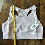 l*space L* Active Women’s S Out Of Bounds Crop Top Peony Pink 100% Cotton Lounge Photo 8