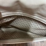 Joy Susan crossbody Purse Off White Vintage like 80s style Vanessa Suede like Gray Photo 5