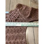 Anthropologie A'REVE Size Medium Crochet Lace Dress Bohemian Boho Designer Hippi Photo 7