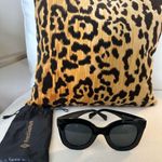 Freckles Mark Thick Fashion Butterfly Sunglasses Trendy Round Cat Eye 45… Black Photo 9