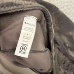 Athleta Camo Farallon Shorts Womens 4 Gray Black Camouflage Drawstring Cotton Photo 2