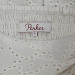 Parker  Eyelet Asymmetrical Cotton Dress Size 6 Photo 8
