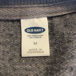 Old Navy Old Navy Crew Neck Gray & Gold Polka Dot Long Sleeve Sweatshirt Womens Size M Photo 4