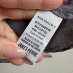 James Perse Standard  Women’s Small Gray Button Up Stretch Lightweight Shirt 1 Photo 3
