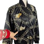 Nike  Icon Clash Black White Zip Up Bomber Jacket Womens Small Ci9996 Sportswear Photo 6