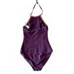 Seekers Australia Purple Orange Embroidery Ties at Neck One Piece Girls SZ 6 Purple Photo 4