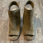 ALDO Suede Open Toe Booties Photo 1