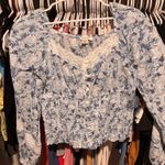 American Eagle  Floral Top Photo 0