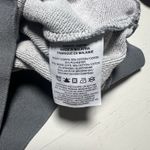 Nike Women Small All Over Pink Swoosh Graphic Crewneck Pullover Grey Photo 2