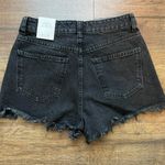 ZARA frayed denim shorts Photo 1