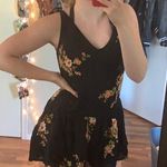 Peach Royal Flower romper Photo 0