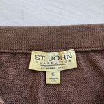 St. John Collection  Brown Pencil Skirt sz 10 Photo 1