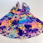 Torrid  Wireless‎ Long Length Colorful Tie Dye Swim Dress Size 12 LARGE Photo 4