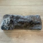 Fabulous Furs Donna Salyers Faux Fur Acrylic Rabbit Infinity Scarf One Size Brown Photo 4